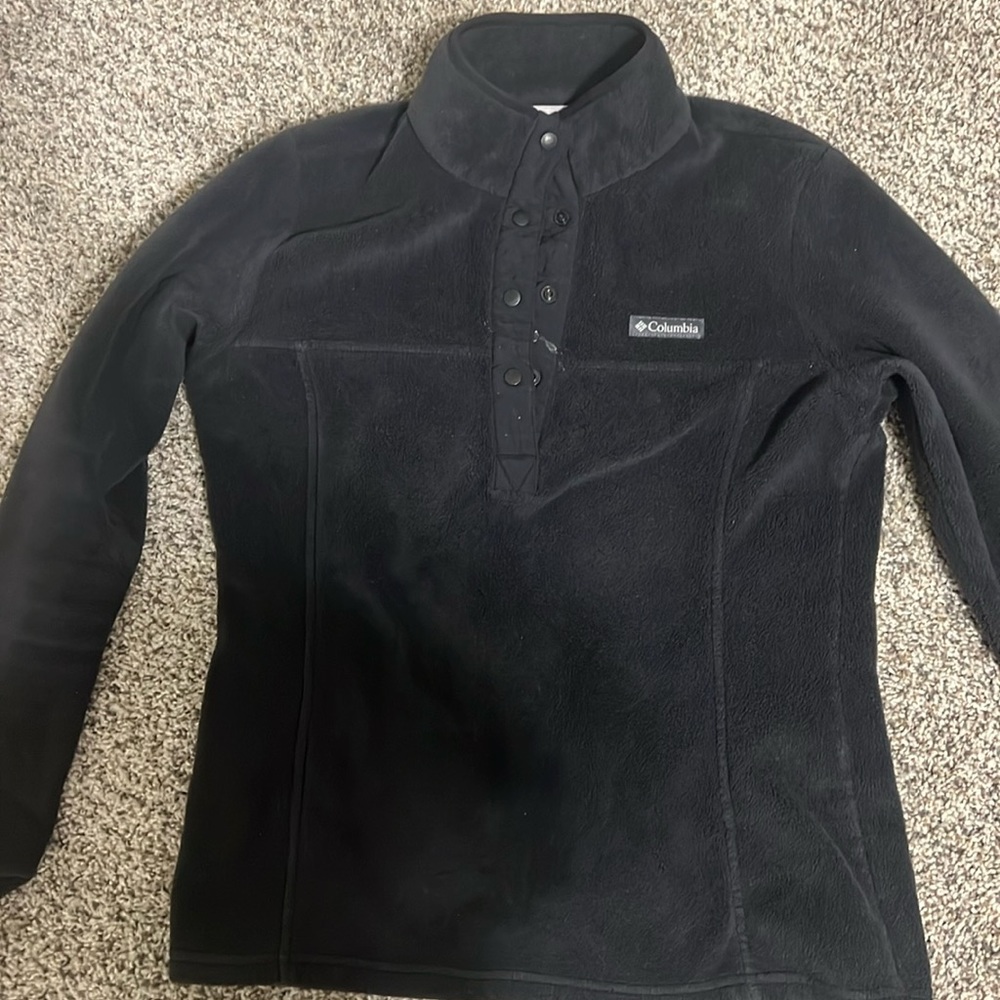 Columbia half buttom jacket